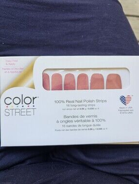 Color Street 100% Real Nail Polish Strips | New & Sealed | Long-Lasting | Choose